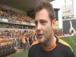 Supporting image for story: Mark Rhodes fulfils dream of playing at Molineux