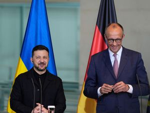 Supporting image for story: German leader offers to help Ukraine develop long-range missiles to hit Russia