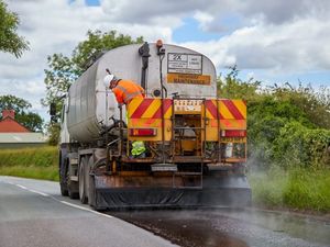 Supporting image for story: Council to 'dress' 60 Shropshire roads to prevent potholes