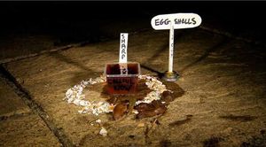 A circle of broken eggshells? Meh!