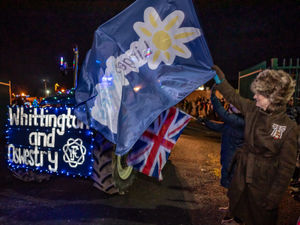 Supporting image for story: Junior Parade is now part of the Oswestry Illuminated Tractor Run