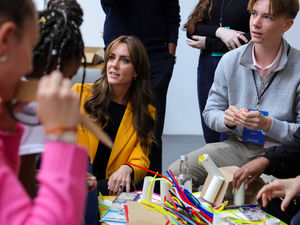 Supporting image for story: 'Surreal' moment as Shropshire student meets Prince and Princess of Wales