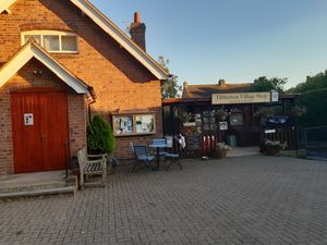 Tibberton Village Hall, meeting place of Tibberton & Cherrington Parish Council, and the volunteer-run village shop next door. Picture: LDRS