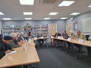 Oakengates Town Council meeting at The Wakes, April 6, 2025. Picture: LDRS