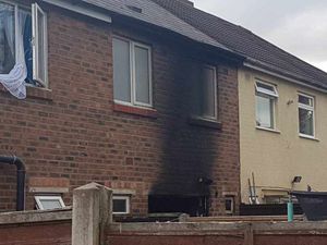 Damage caused by the fire