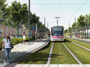 Supporting image for story: Businesses welcome full funding announcement for Brierley Hill town centre tram extension