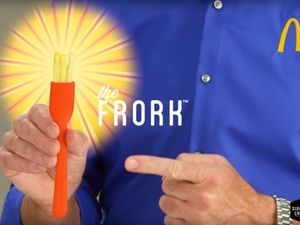 Supporting image for story: Meet 'Frork' - the new McDonald's fork made of French fries you never knew you needed