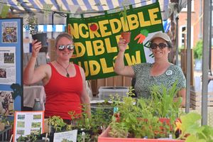 Incredible Edible Ludlow: Roz Cox and Megan Blackmore