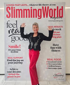 Toria at Slimming World's Head Office, Derbyshire