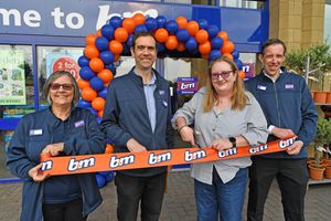 B&M, Wrekin Retail Park. Left, Tina Wallis, James Wilkinson, Erin Aston and Gary Steadman.  Photo: Tim Sturgess