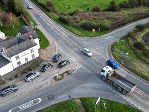 Supporting image for story: Two multi-vehicle crashes in two hours at notorious A483 accident blackspot