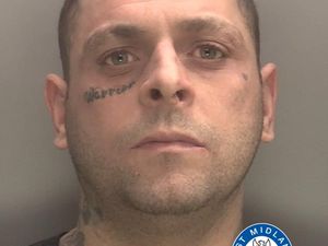 Supporting image for story: Thug with 'warrior' tattoo attacked woman with gym weight during months of abuse