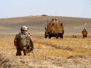 Supporting image for story: TAs take on Taliban in first battle