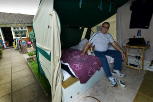 Home sweet home for John