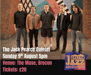 The Jack Pearce Quintet will be performing