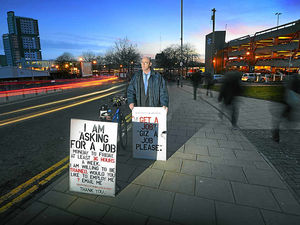 Supporting image for story: Kevin takes job quest to street