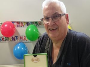 Supporting image for story: Popular retiring stores manager won't miss early starts after 50 years with the NHS
