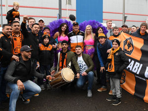 Supporting image for story: Wolves fans unite to create carnival atmosphere