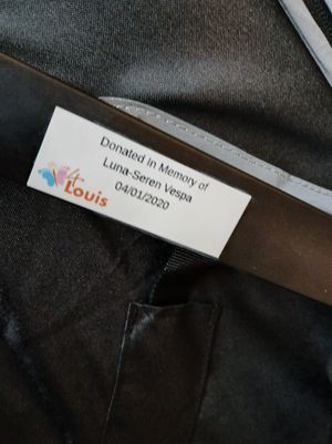 Luna-Serens dedication plaque