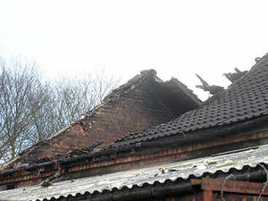 Supporting image for story: Town club gutted by blaze