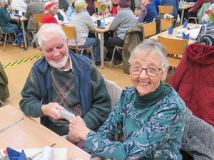 It’s a cracker - guests enjoyed pulling crackers at the party