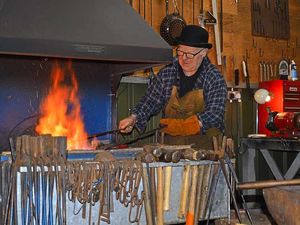 Supporting image for story: Real life: Worth his mettle - the Shropshire Blacksmith forging the way