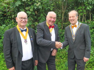 Supporting image for story: New President of Builth Wells Rotary inducted for the coming year