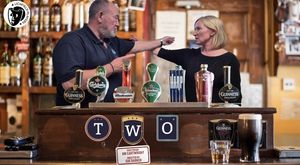 Supporting image for story: It's quick change for the two playing the characters in "Two!"