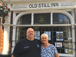 Karl and Sue Allen from the Old Still have seen a definite upturn in trade