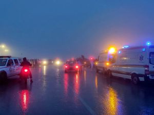 Supporting image for story: Helicopter carrying Iran’s president apparently crashes in mountainous region