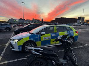 Supporting image for story: Man arrested as police seize 'uninsured' motorbike outside Telford shopping centre