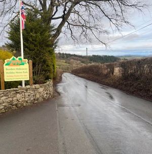 The Borders Caravan site near Clyro. From PCC