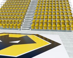 An artist impression of the rail seats