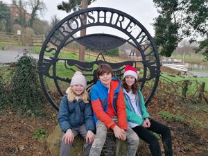 Supporting image for story: Shropshire youngsters put their feet up after 120 miles of walking for charities