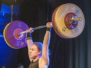 Supporting image for story: Victory tastes sweet for 'jammy' Louise Webster