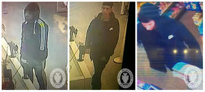 Police are also seeking these three men in connection with what happened