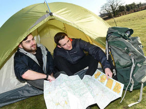 Supporting image for story: Shropshire pair tackle 90-day walk to Africa
