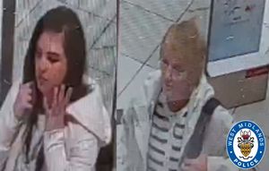 Police want to speak to these two women about a theft at a store in the Mander Centre, Wolverhampton