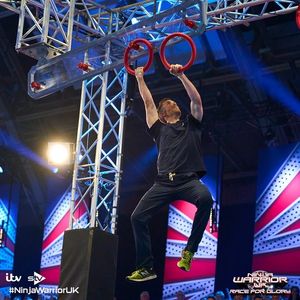 Andrew Foot has taken on the challenge of Ninja Warrior UK