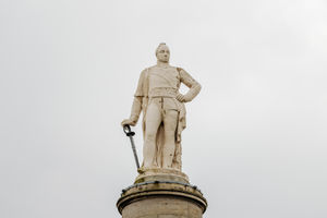 Shrewsbury's Lord Hill Column is crumbling and the cordon has been extended to protect the public