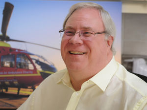Supporting image for story: Co-founder of Midlands Air Ambulance retires
