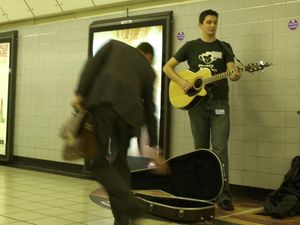 Supporting image for story: Peter Rhodes on busking, sub-zero driving and something nasty in the air