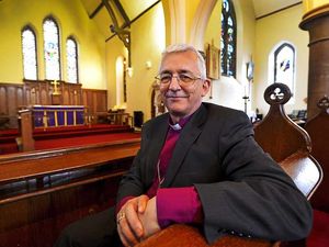 Supporting image for story: Watch: Bishop visits Shropshire on his first day in the job