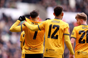 Pedro Neto scores (Getty)