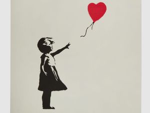 Supporting image for story: Banksy print fetches more than £80,000 at US auction