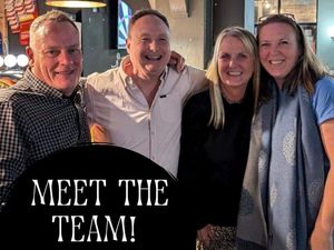 Meet the team! From left: Rob, Steve (licensee and main man!) Wendy and Jodie