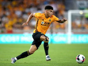 Supporting image for story: Wolves' Morgan Gibbs-White training from home after lockdown breach