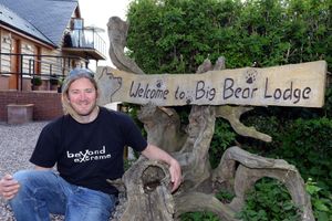 Mark Dann, from the Big Bear Lodge, now the Highland Bear Lodge, when is was shortlised as among the friendliest in the UK by the AA