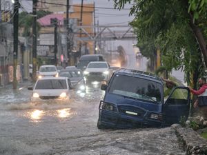 Supporting image for story: Melissa strengthens to a Category 5 hurricane as it nears Jamaica