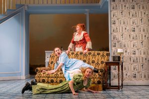 Supporting image for story: It's a five star review for the all female cast of "Pride and Prejudice (sort of)"